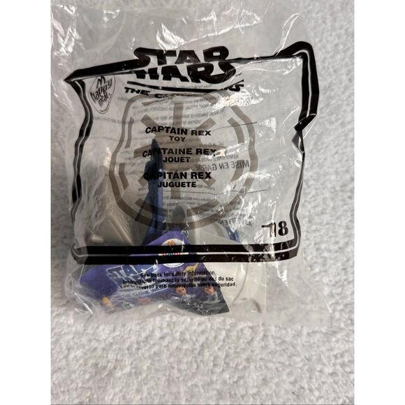 Lot of 7 McDonald's Star Wars The Clone Wars Happy Meal Bobblehead Toys 2008 - Picture 14 of 15